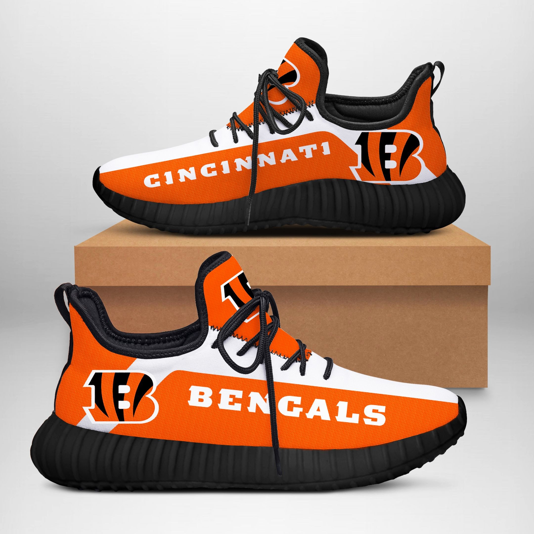 Cincinnati Bengals Teams Football Yeezy Shoes V22 - Tana Elegant