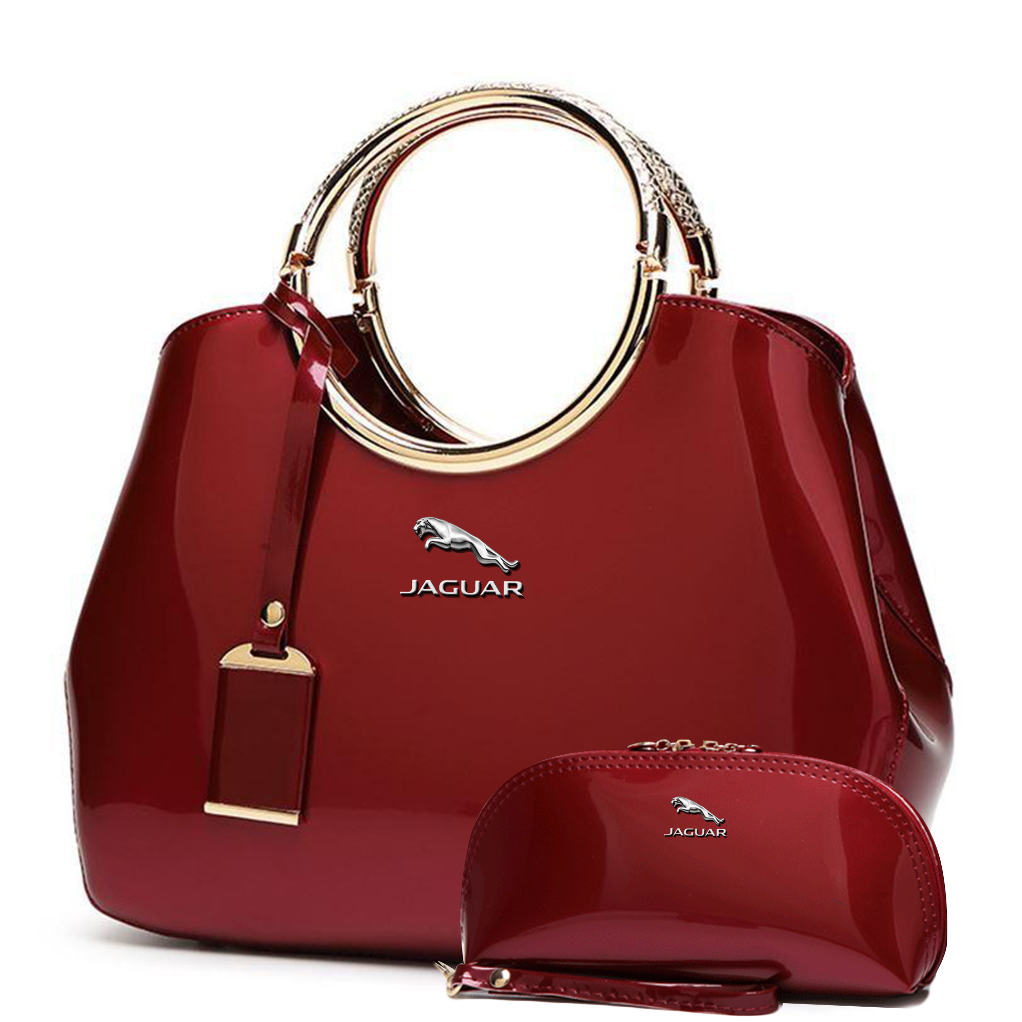 Buy HauteSauce Pink Medium Leather Jaguar Handbag at Best Price @ Tata CLiQ