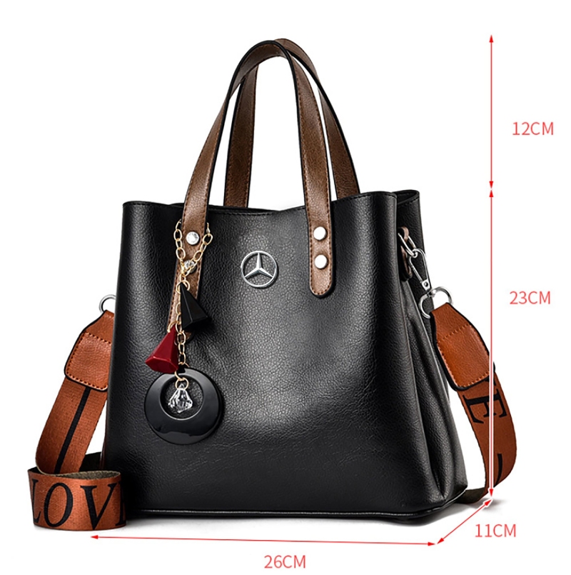 MCD Deluxe Large Capacity Genuine Leather Bag