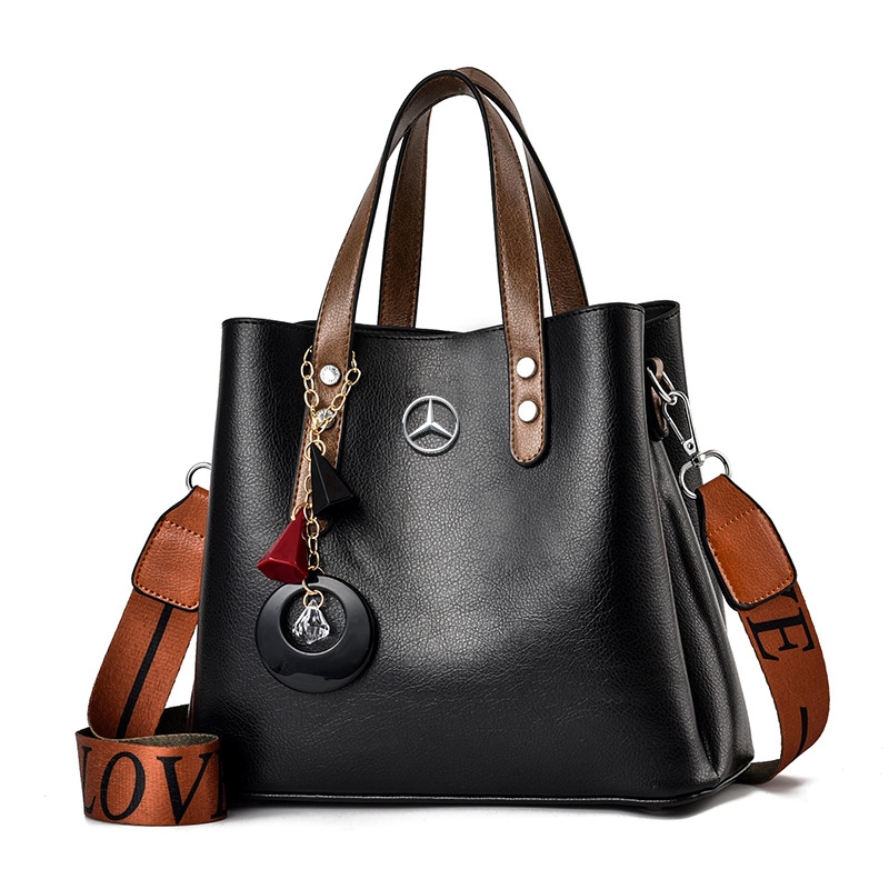 Leather Messenger Bag  Mercedes-Benz Lifestyle Collection