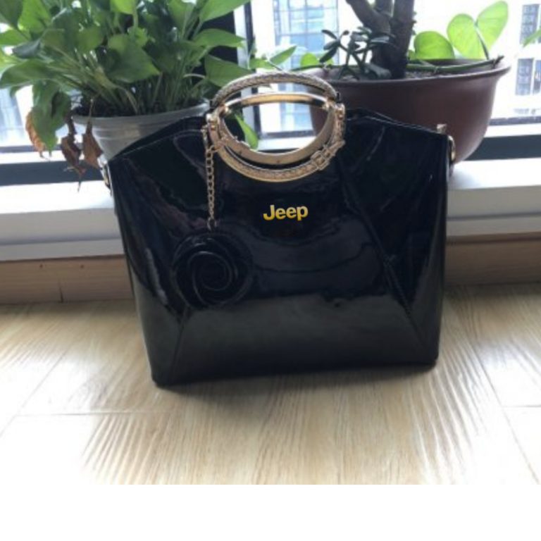 JP Bright Lacquered Platinum Leather Bag photo review