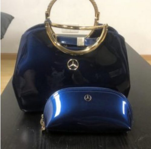 Mercedes Benz Luxury Handbag With Free Matching Wallet