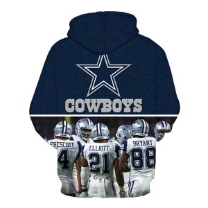 Dallas Cowboys Hoodies With Stars For Fans V56 On Sale - Tana Elegant