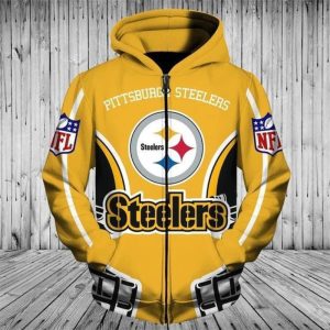 Pittsburgh Steelers Leather Jacket Thermal Plush V15 - Tana Elegant