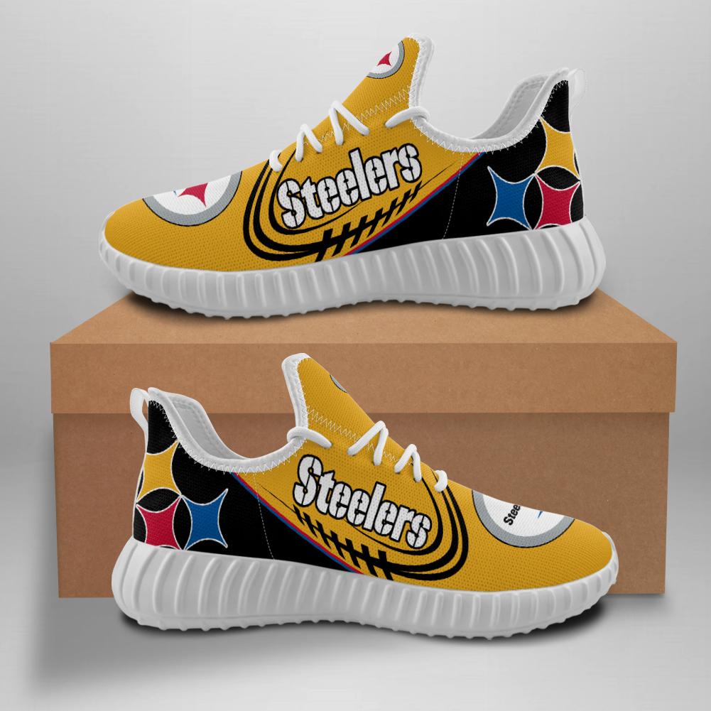 Pittsburgh Steelers Shoes Customize Yeezy Shoes V41 - Tana Elegant