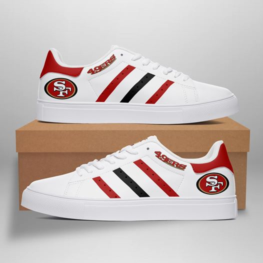 San Francisco 49ers Stan Smith Shoes V10 For Men And Women On Sale ...
