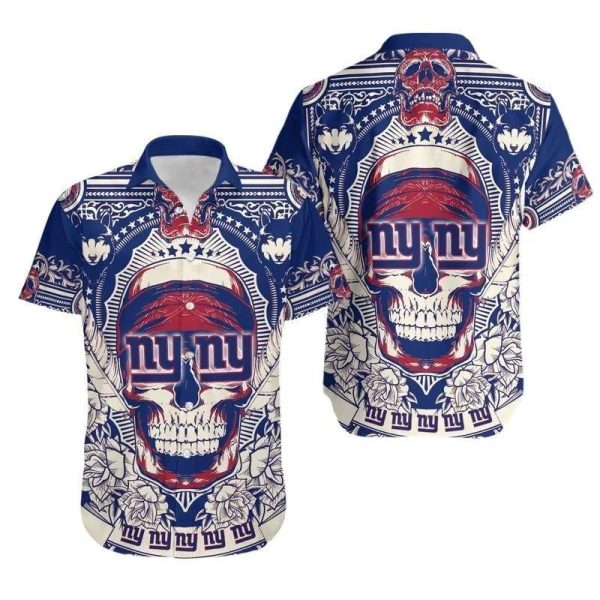 ny giants hawaiian shirt, new york giants hawaiian shirt