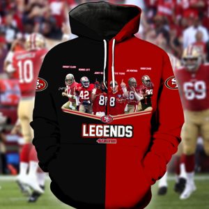 San Francisco 49ers Hoodies 3D Sweatshirt Football V33 - Tana Elegant