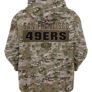 San Francisco 49ers Hoodie Legends Team 3D Print V31 - Tana Elegant