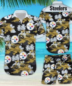 steelers hawaiian shirt, pittsburgh steelers hawaiian shirt, hawaiian steelers shirt, steelers aloha shirt, steelers tropical shirt, hawaiian pittsburgh steelers, steelers hawaiian