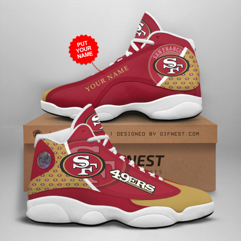 San Francisco 49ers New Arrival Air Jordan 13 Shoes V54 - Tana Elegant