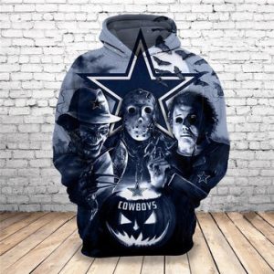 Dallas Cowboys Hoodies Halloween Horror Night V15 - Tana Elegant
