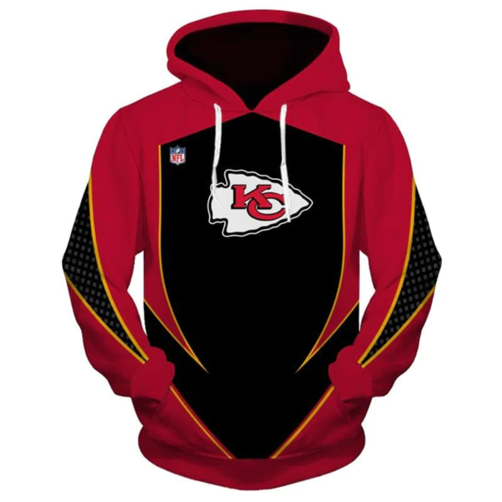 Kansas City Chiefs 3D Hoodie Sweatshirt Custom V26 - Tana Elegant