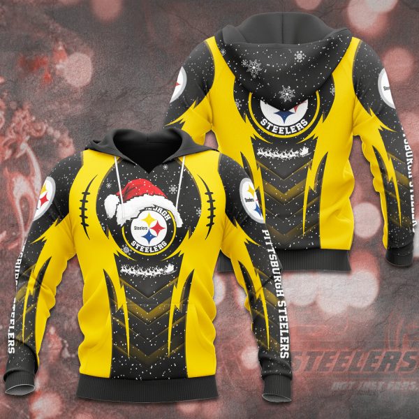 Pittsburgh Steelers Christmas 3D Hoodie V14