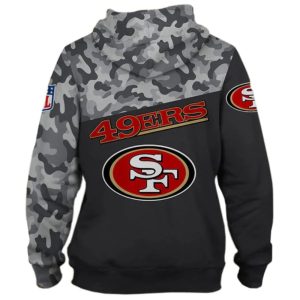 San Francisco 49ers Bomber Jacket Silver Star V42 - Tana Elegant