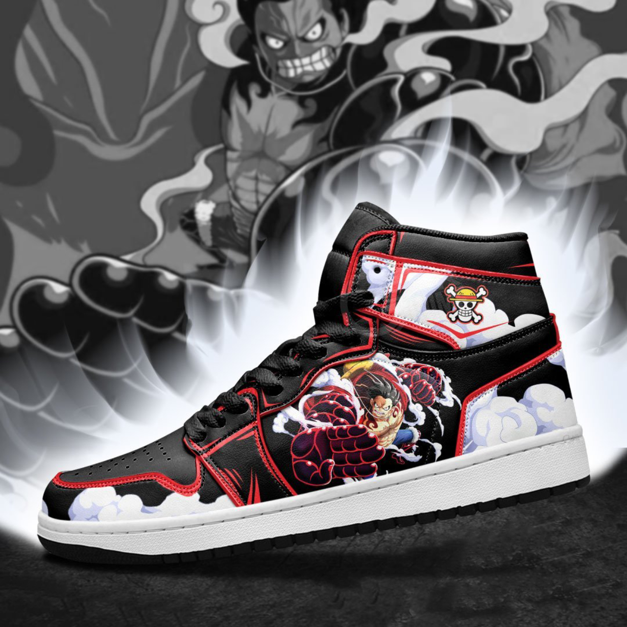 Zoro And Luffy Air Jordan 1 Custom One Piece Shoes V33 - Tana Elegant