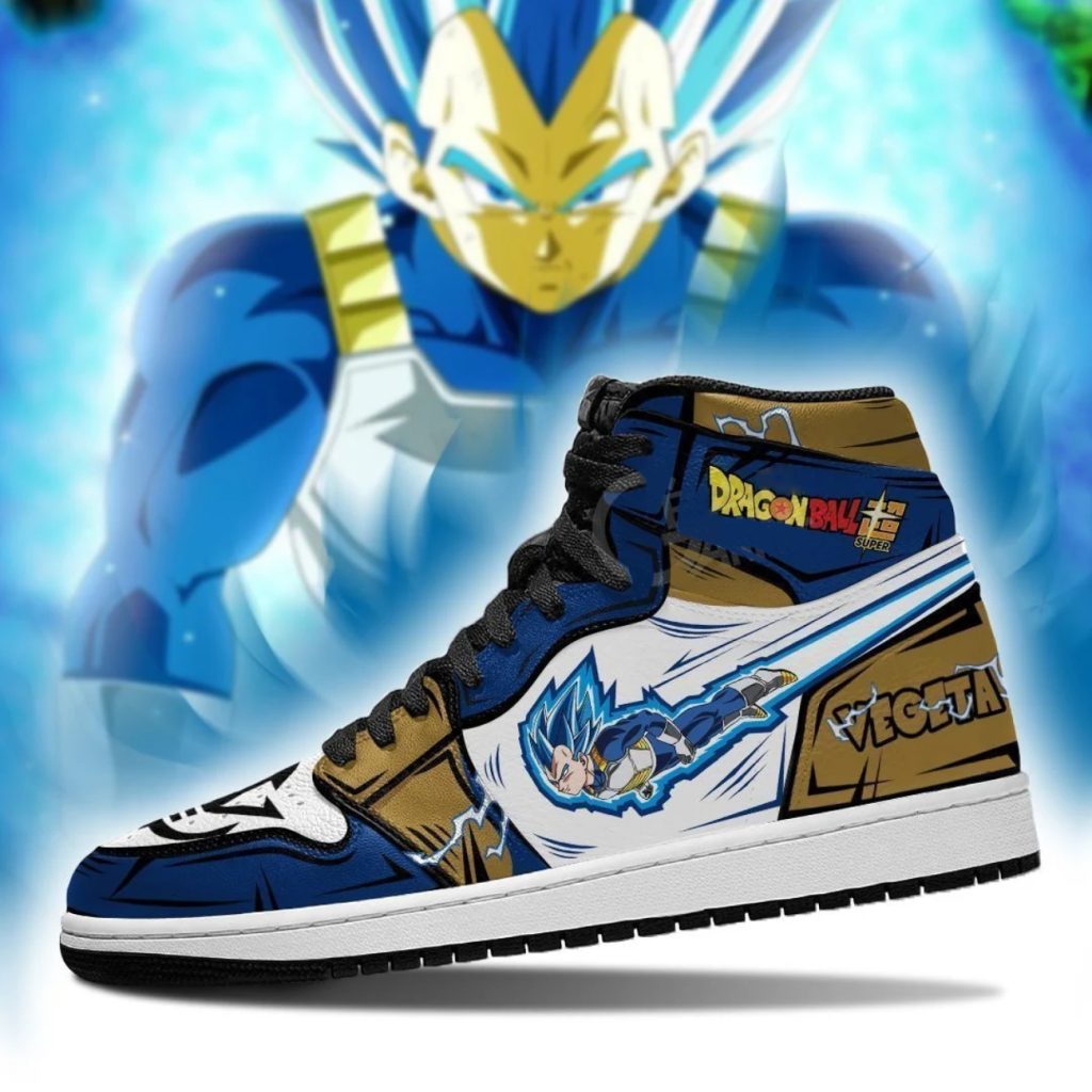 Vegeta Shoes Air Jordan Dragon Ball Super Shoes V01 - Tana Elegant