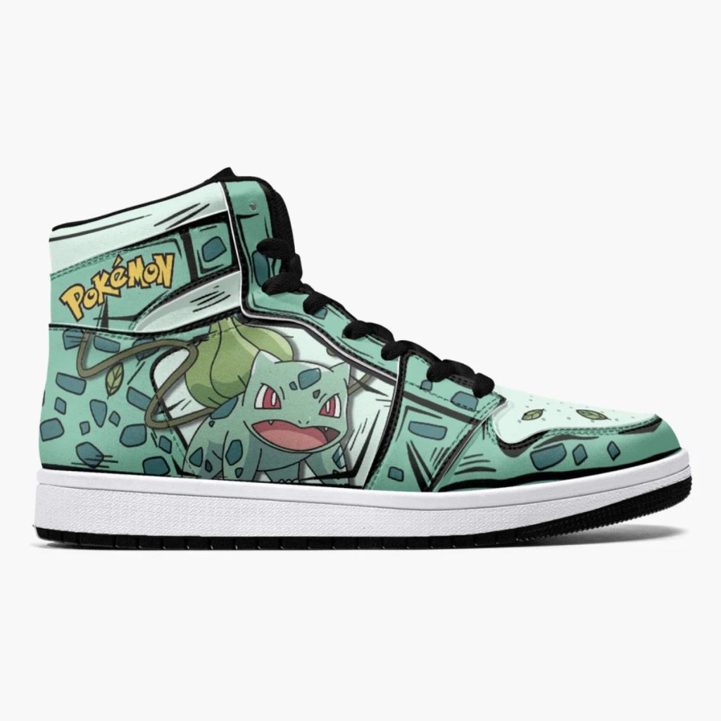Bulbasaur Shoes Air Jordan 1 Custom Pokemon Shoes V02 Tana Elegant