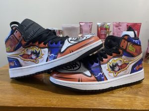 Goku Air Jordan Shoes Custom DBZ Shoes V02 photo review