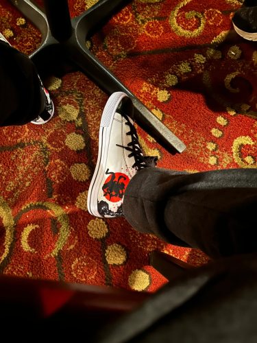 Luffy Awakening Gear 5 Air Jordan One Piece Shoes V36 photo review