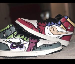 Zoro And Luffy Air Jordan 1 Custom OP Shoes V33 photo review