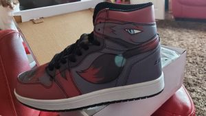 Gengar Shoes Custom Air Jordan 1  Pokemon Shoes V52 photo review