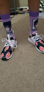 Naruto Akatsuki Custom Nomad Shoes V36 photo review