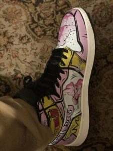 Skinny Majin Buu Shoes Custom Dragon Ball Shoes V56 photo review