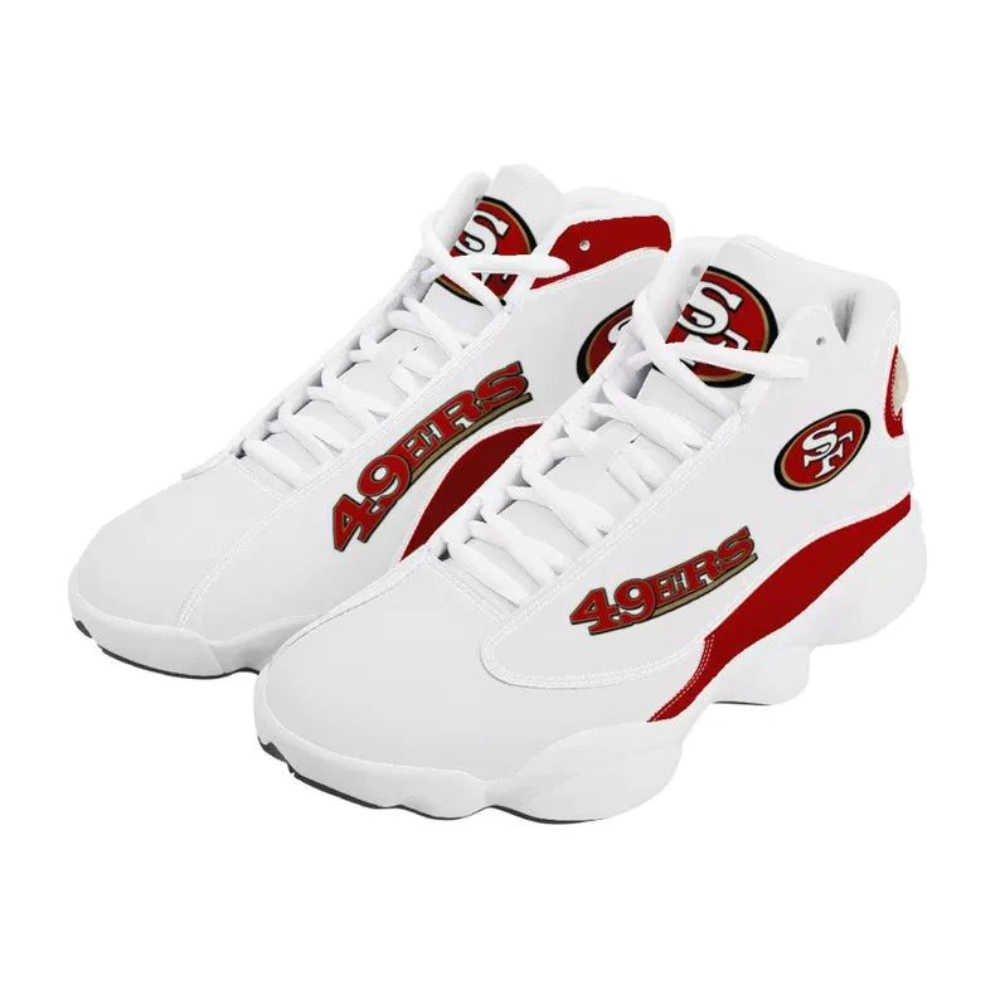 San Francisco 49ers Shoes Custom Air Jordan 13 V15 - Tana Elegant