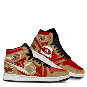 San Francisco 49ers Shoes Custom Air Jordan V11 On Sale - Tana Elegant