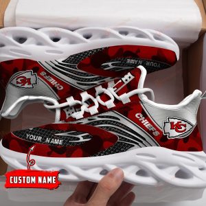 Kansas City Chiefs Max Soul Clunky Sneakers Shoes V55 - Tana Elegant