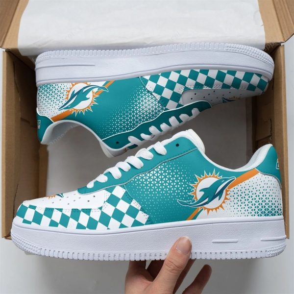 Miami Dolphins Shoes Air 1 Perfect Gift For Fans V28