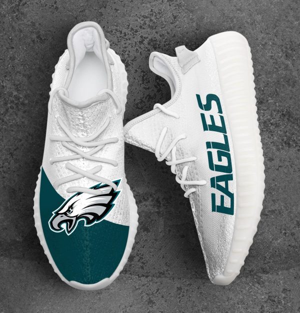 Philadelphia Eagles Shoes YZ All Over Print V01