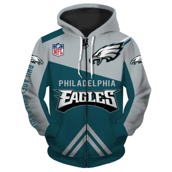 Philadelphia Eagles Hoodies All Over Print V55