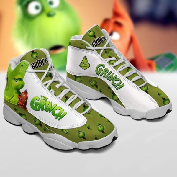 Grinch Shoes Fashion Air 13 Shoes V41