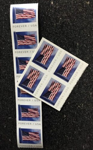 Forever Stamps 2019 U.S Flag Stamps Coil of 100 PCS/Roll photo review