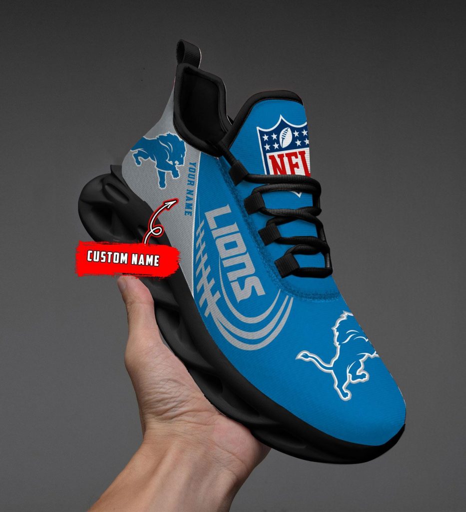 Detroit Lions Shoes Max Soul Luxury Sneakers V06 On Sale - Tana Elegant