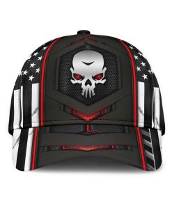 Skull Hats Skull Red Flag Carbon Classic Cap V26