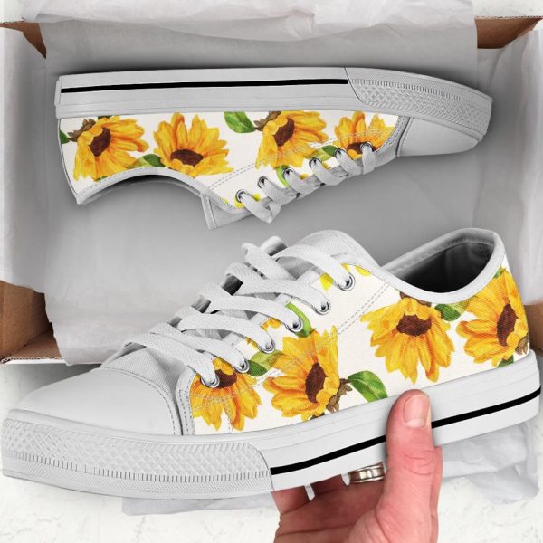 Sunflower Shoes Low Top Shoes For Men and Women V01