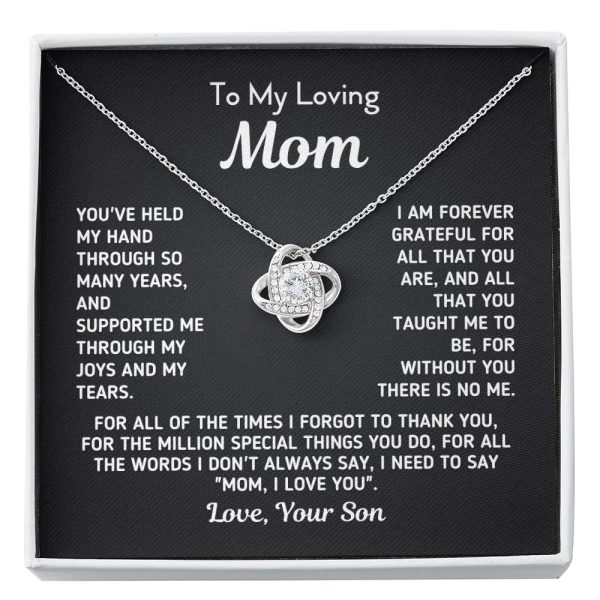 You've Held My Hand - Mom Birthday Gift, Mother's Day Gifts from Son