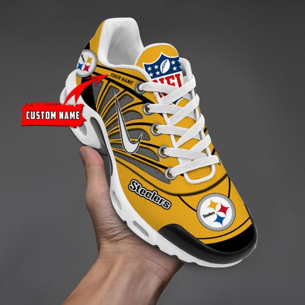 Customize Your Name with Pittsburgh Steelers Ver 39 Sport Shoes