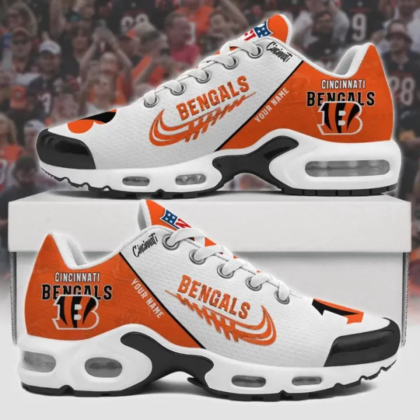 Customize Your Name with Cincinnati Bengals Ver 28 Sport Shoes NF