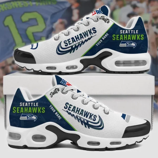 Customize Your Name with Seattle Seahawks Ver 28 Sport Shoes NF