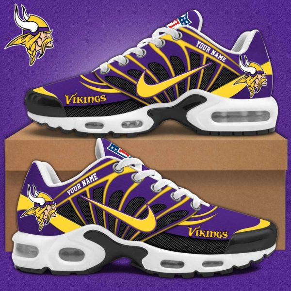 Customize Your Name with Minnesota Vikings Ver 40.1 Sport Shoes