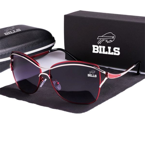 Buffalo Bills Women’s Polarized Sunglasses Luxury Fashion VS 44 NF