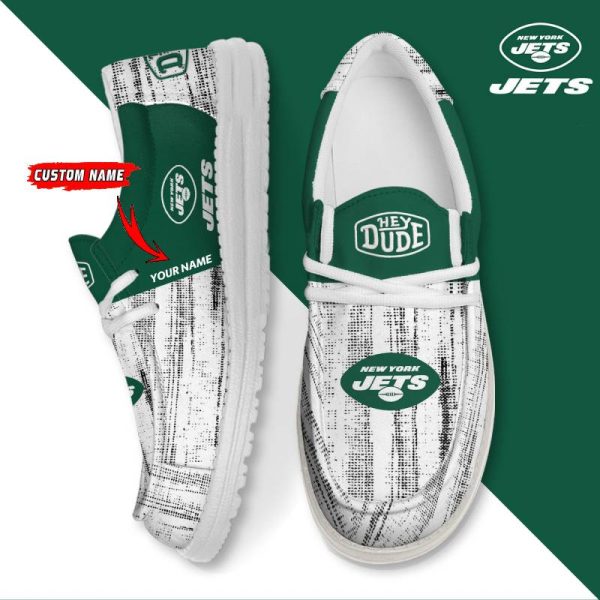 New York Jets Personalized Hey Dude Shoes For Men And Women