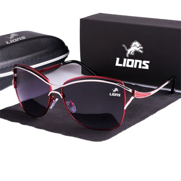 Detroit Lions Women’s Polarized Sunglasses Luxury Fashion VS 44 NF