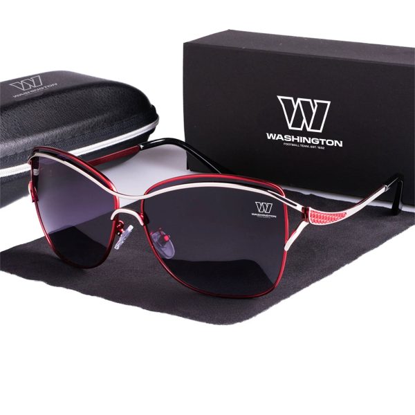 Washington Commanders Women’s Polarized Sunglasses Luxury Fashion VS 44 NF