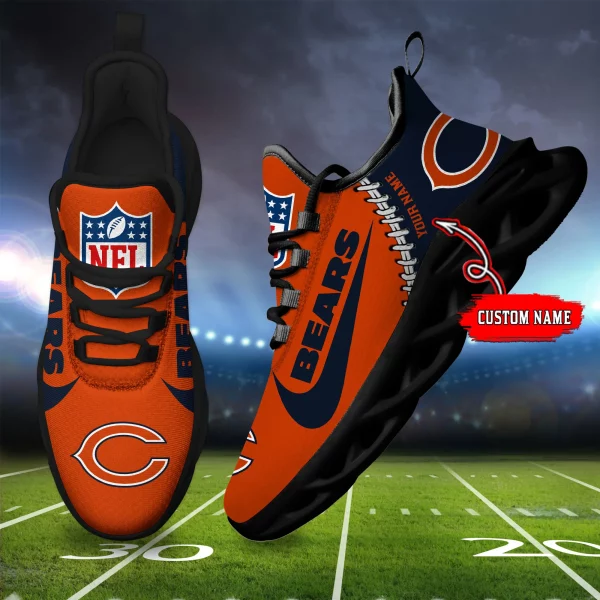 Chicago Bears Shoes Custom Max Soul Shoes V16