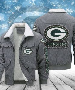 Green Bay Packers Thickened Corduroy Jacket